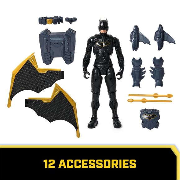 3/$55❤️12" Batman Adventures Night Sky Batman Action Figure w/ Expandable Wings - Picture 11 of 16